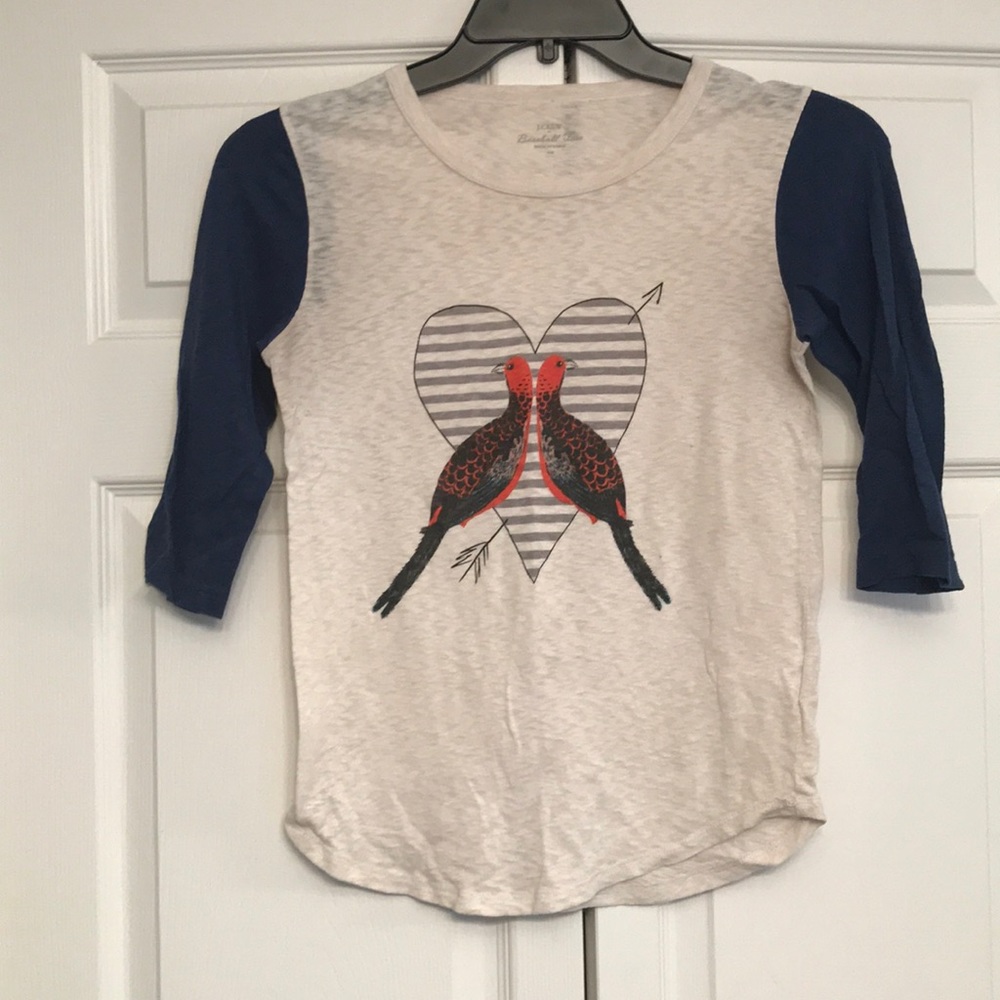 Jcrew baseball tee